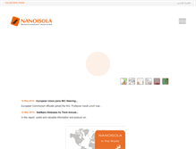 Tablet Screenshot of nanoisola.com